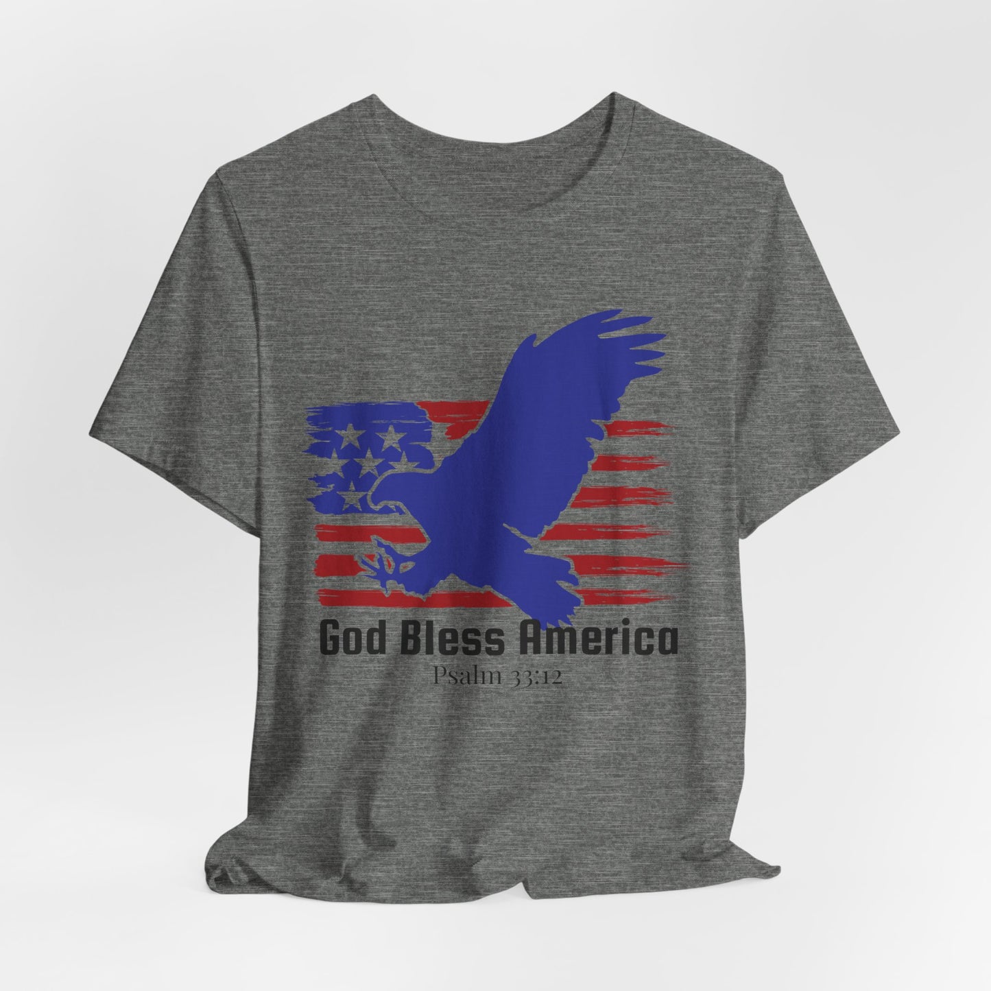 God Bless America USA Christian Tshirt