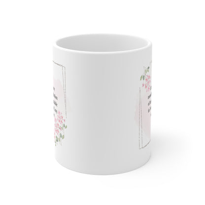 Christian Bible Verse Coffee Mug, Let The Words of My Life be Acceptable To You