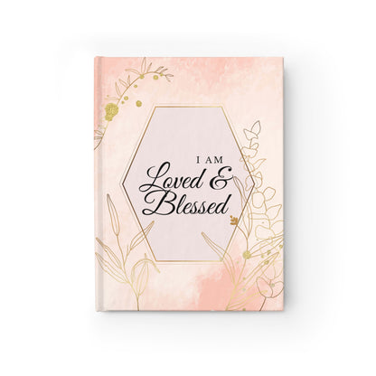 Loved and Blessed Christian Inspired Journal - Ruled Line