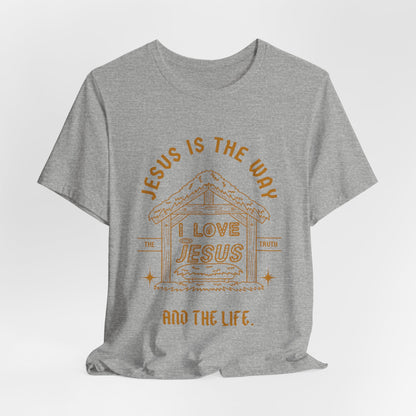 Jesus is the Way Inspirational Christian TShirt