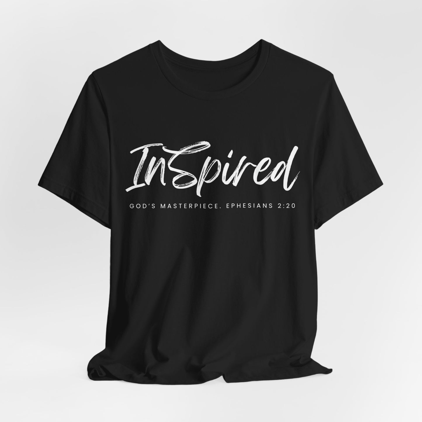 Inspired God's Masterpiece T Shirt Faith-Inspired Apparel for Men and Women Featuring Inspirational Quotes with Religious Graphics Ideal Religious Gift Ideas for Women