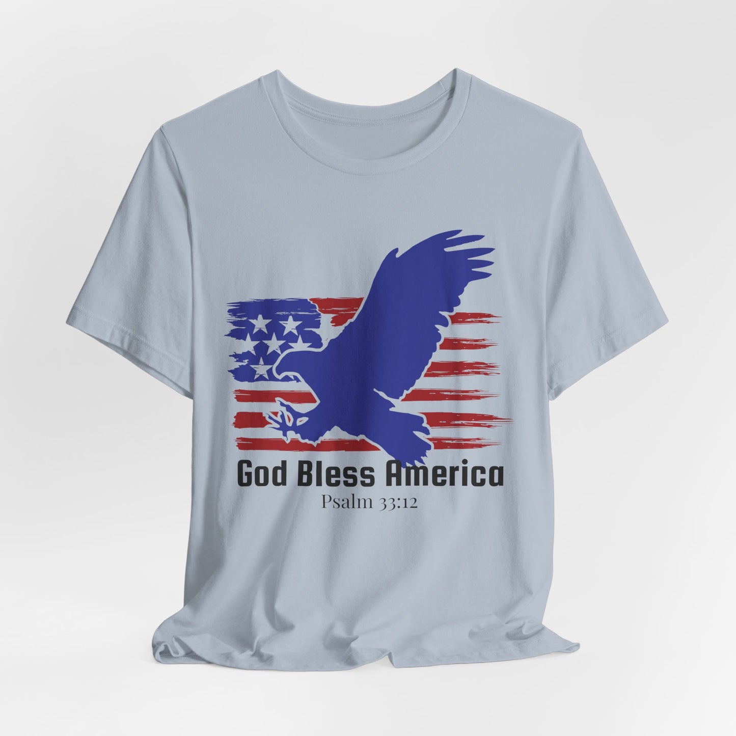 God Bless America USA Christian Tshirt