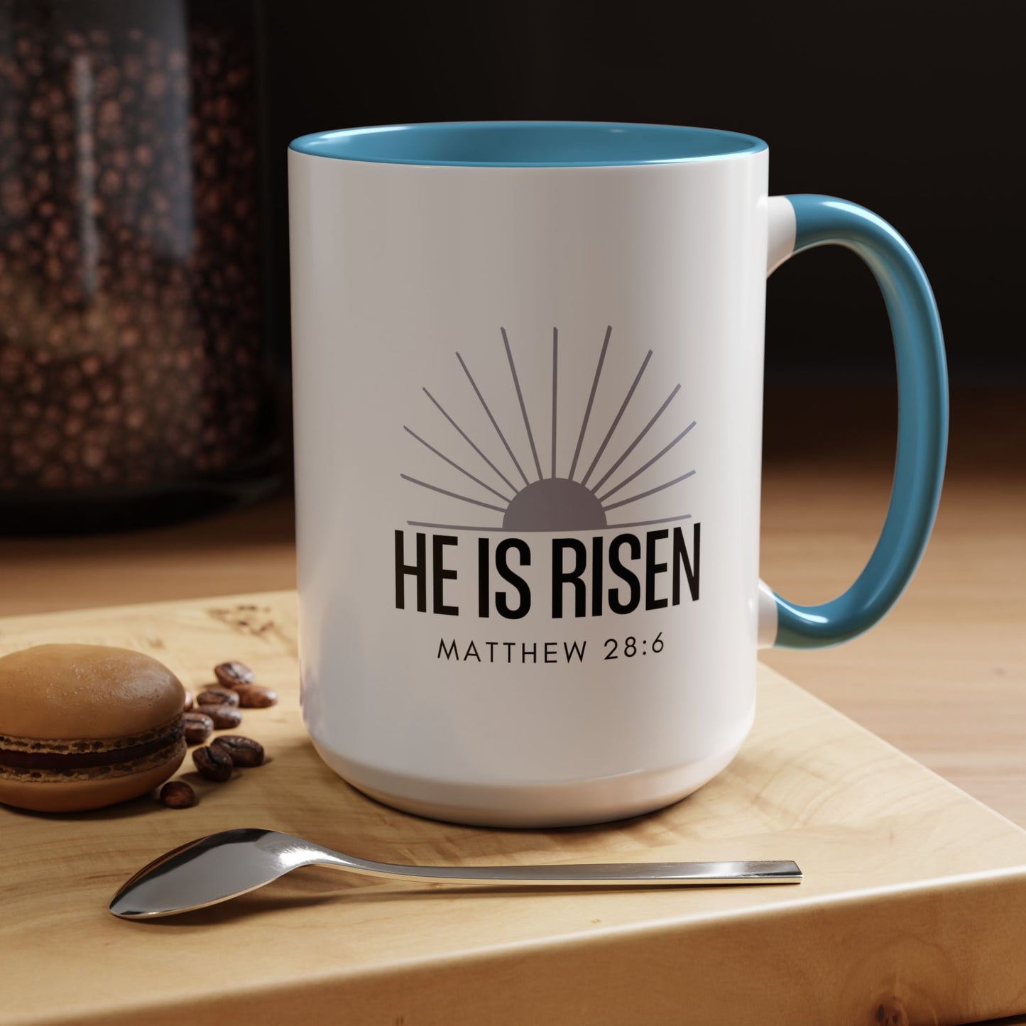 He Is Risen Christian Easter Coffee mug