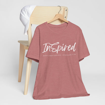 Inspired God's Masterpiece T Shirt Faith-Inspired Apparel for Men and Women Featuring Inspirational Quotes with Religious Graphics Ideal Religious Gift Ideas for Women