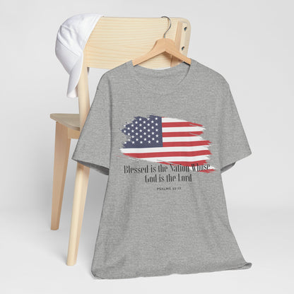 Christian shirts with American flag with Comfortable USA Flag TShirt Ideal Christian Gift Idea for Women.