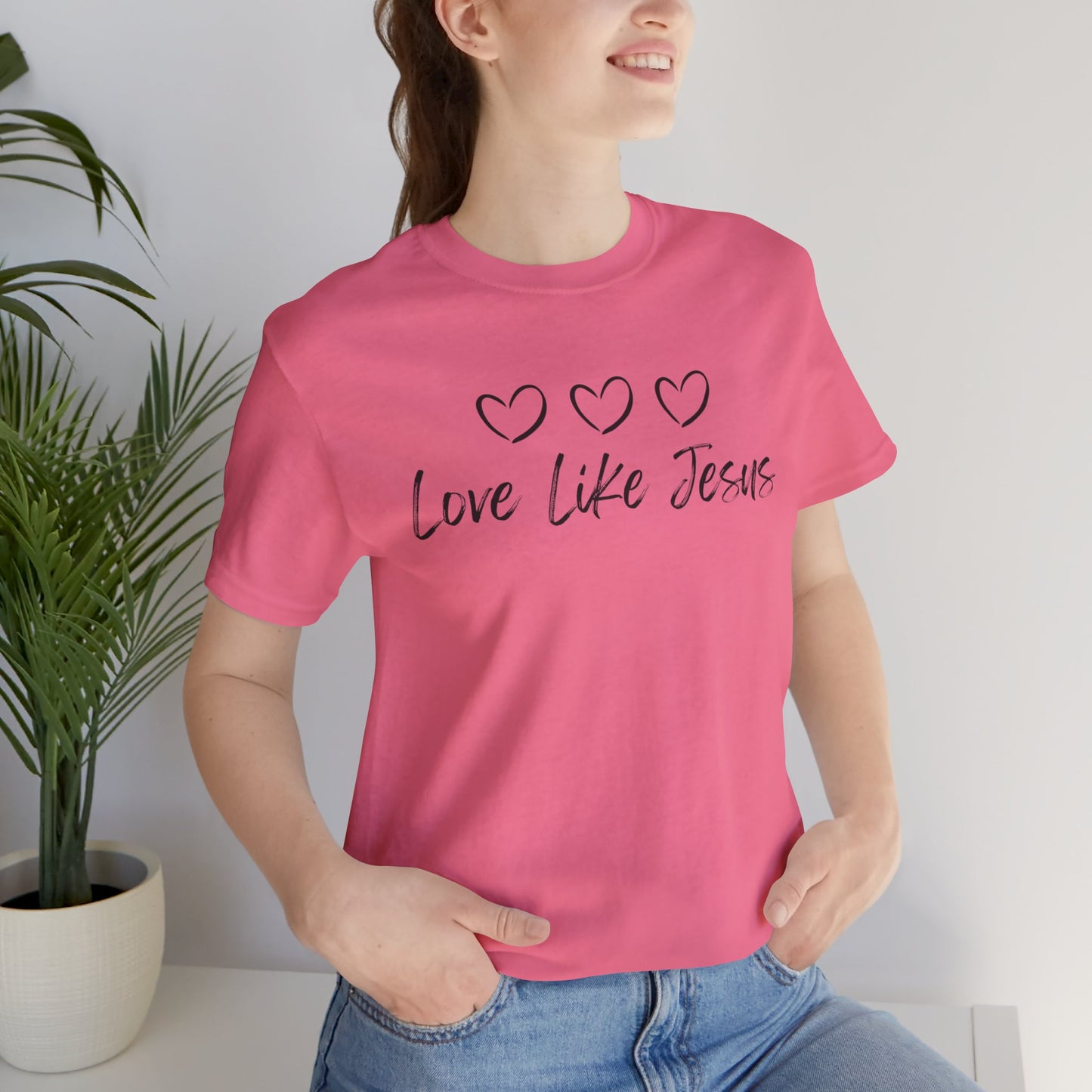 Love Like Jesus Jesus-inspired Shirt for Christian Lifestyle Ideal Christian Gift Ideas for Women