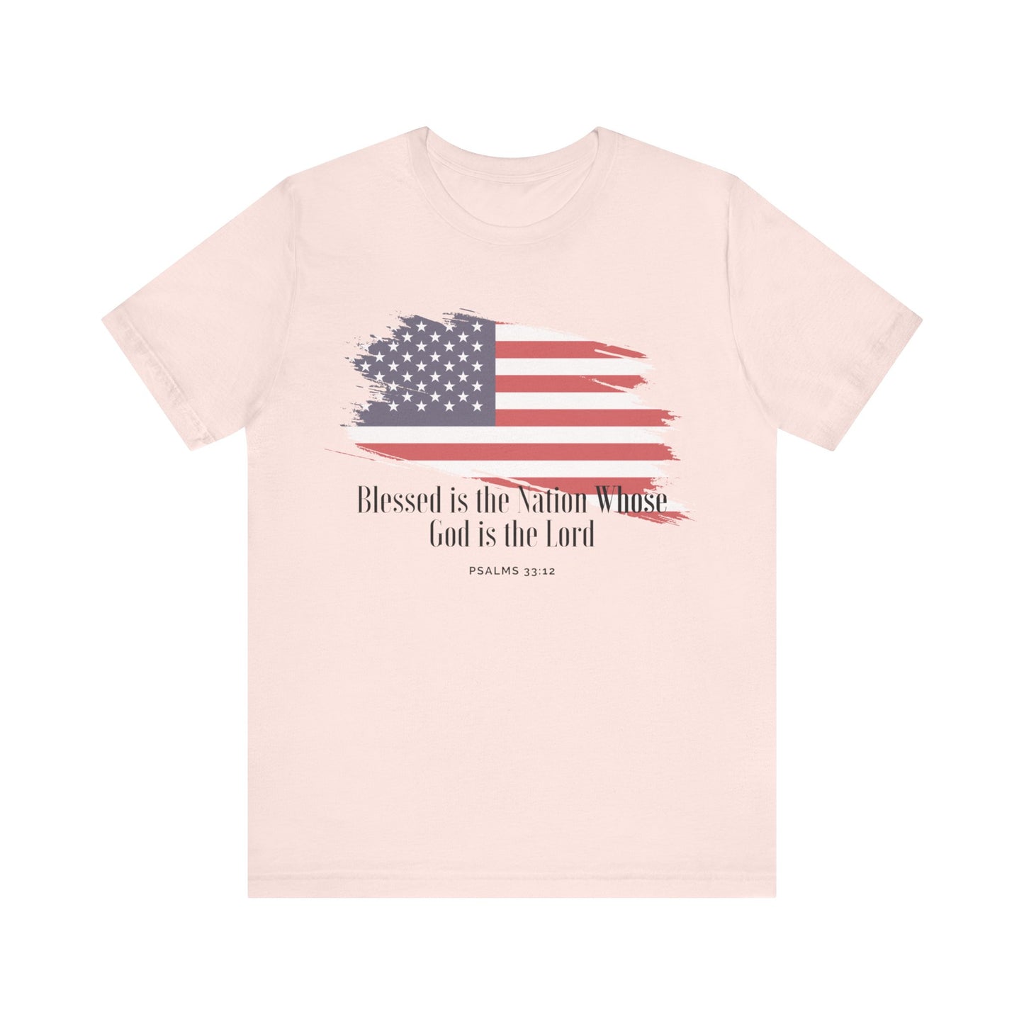 Christian shirts with American flag with Comfortable USA Flag TShirt Ideal Christian Gift Idea for Women.