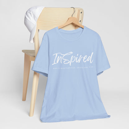 Inspired God's Masterpiece T Shirt Faith-Inspired Apparel for Men and Women Featuring Inspirational Quotes with Religious Graphics Ideal Religious Gift Ideas for Women