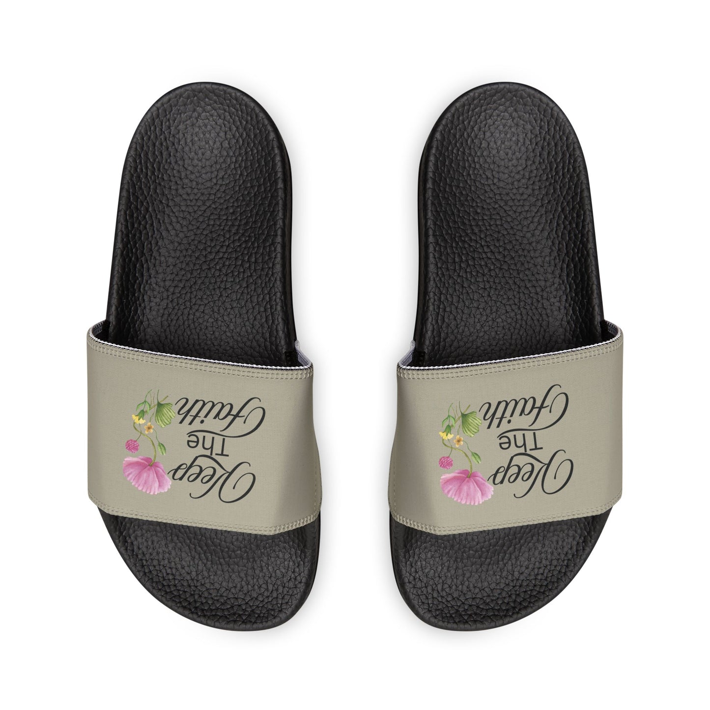 Keep The Faith Christian Women's Removable Strap Sandals