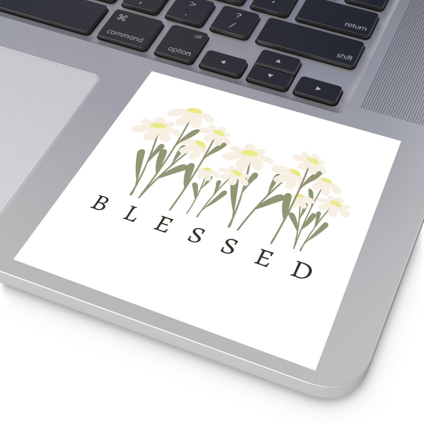 Christian Stickers, Blessed, Devotional Journal Sticker, Christian Vinyl Sticker