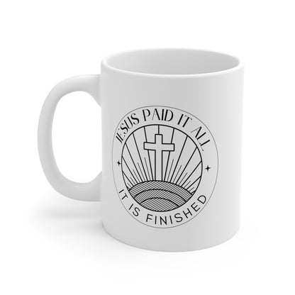 Jesus Paid It All Christian Coffee Mug