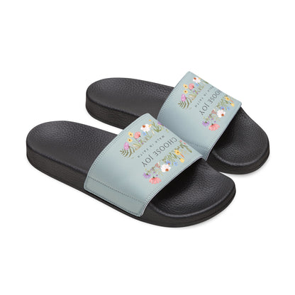 Choose Gentleness Christian Women's Removable Strap Sandals