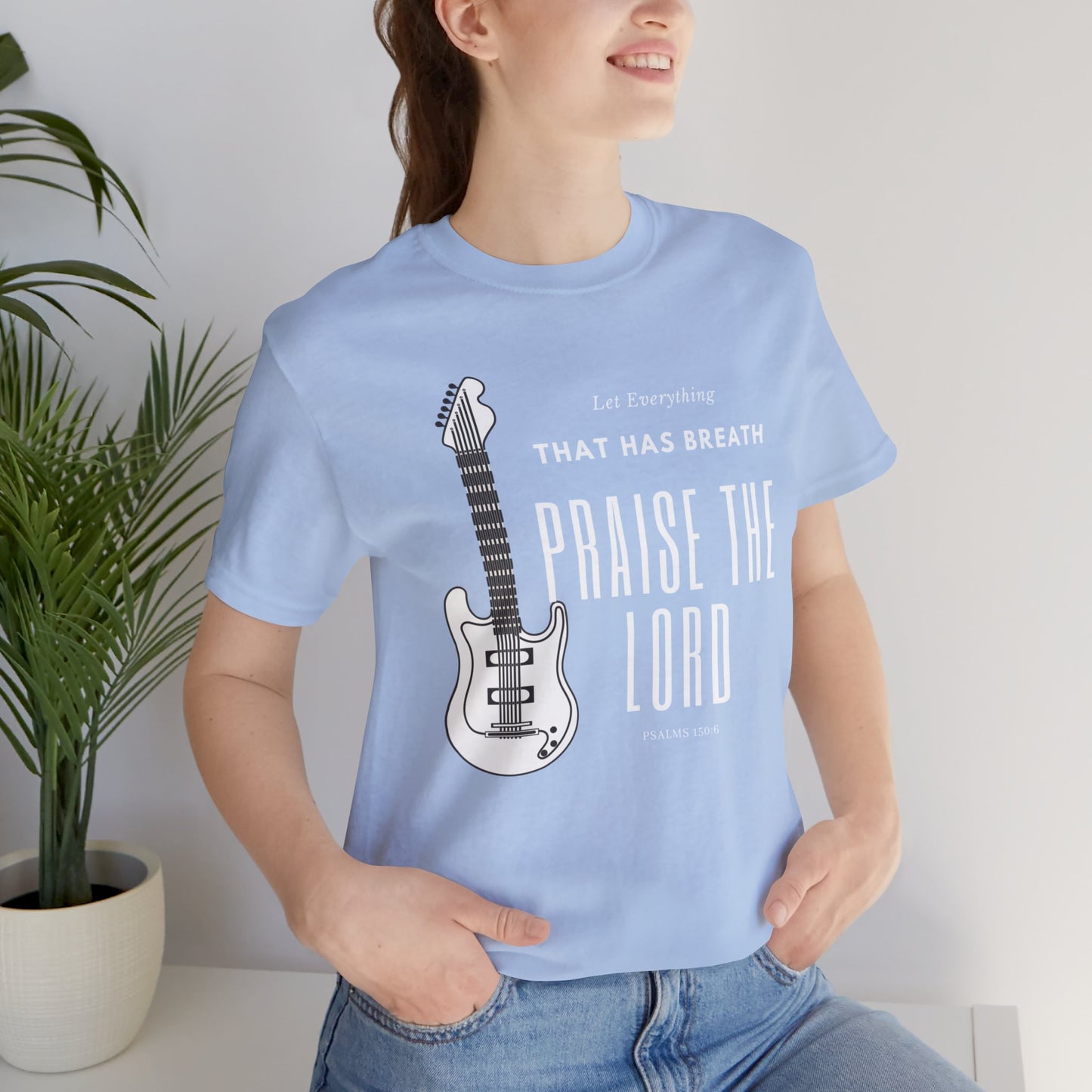 Everything That has Breath Praise the Lord Scripture Wear Faith-Inspired Apparel for Men and Women Featuring Inspirational Quotes from Psalms 150: 6 Bible Verses and Religious Graphics.