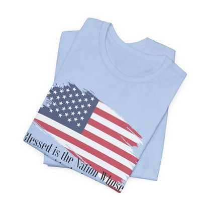 Christian shirts with American flag with Comfortable USA Flag TShirt Ideal Christian Gift Idea for Women.