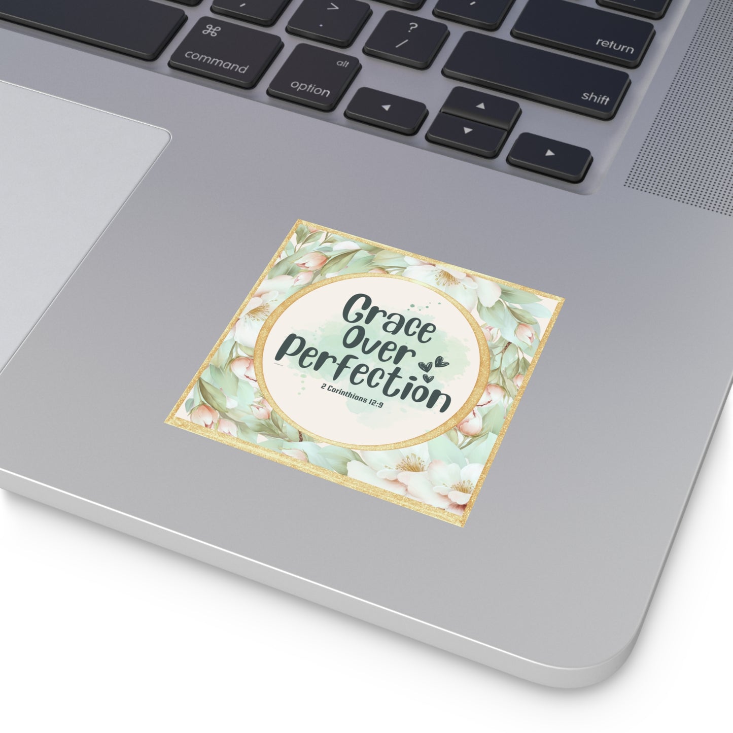 Christian Stickers,Grace Over Perfection, Devotional Journal Sticker, Christian Vinyl Sticker