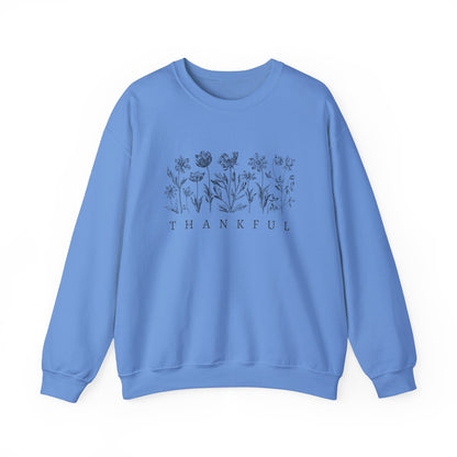 Thankful Sweatshirt Cozy Christian Sweatshirt Inspirational Women Sweatshirt