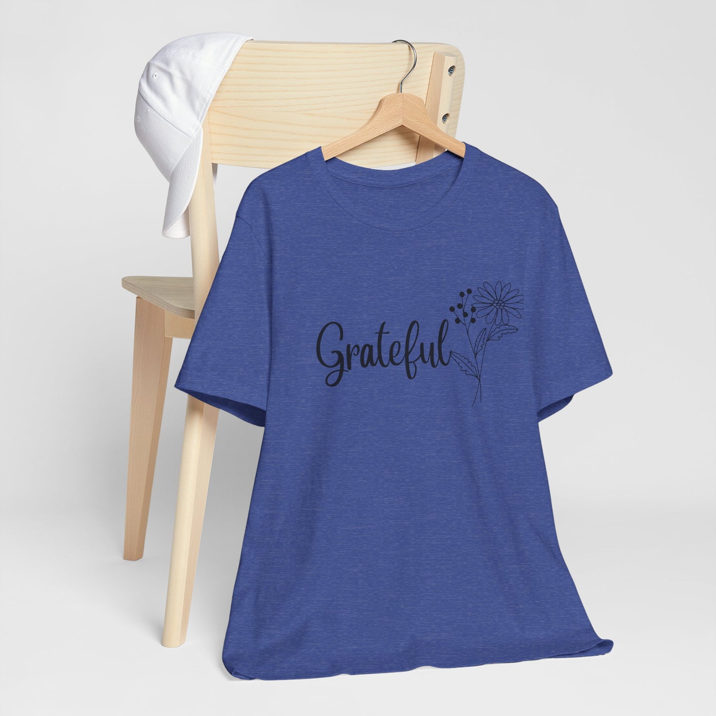 Grateful Inspirational Christian T-Shirt with Religious Graphics Ideal Religious Gift Ideas for Women