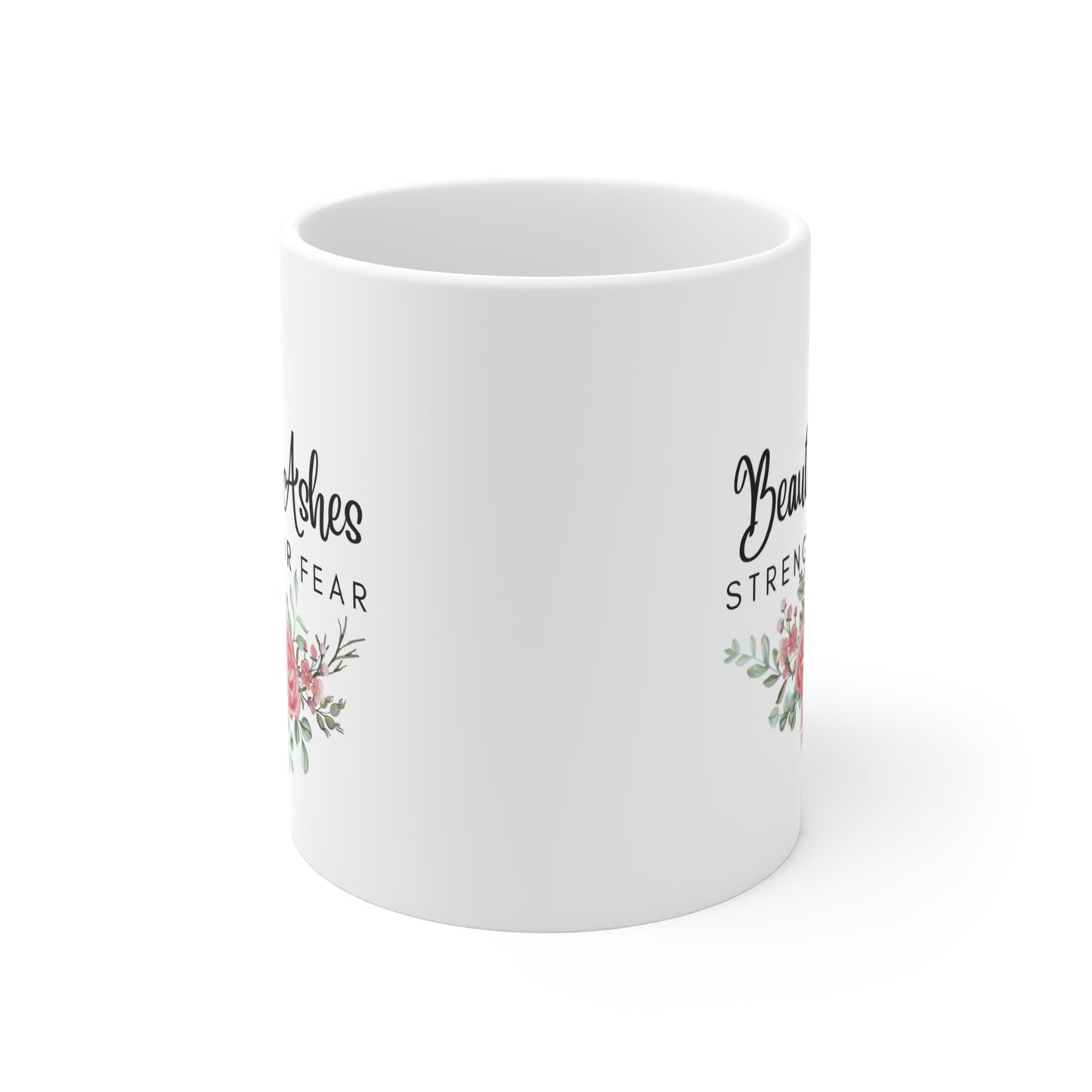 Beauty for Ashes Christian Coffee Mug