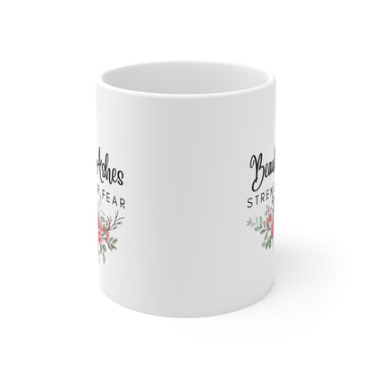 Beauty for Ashes Christian Coffee Mug