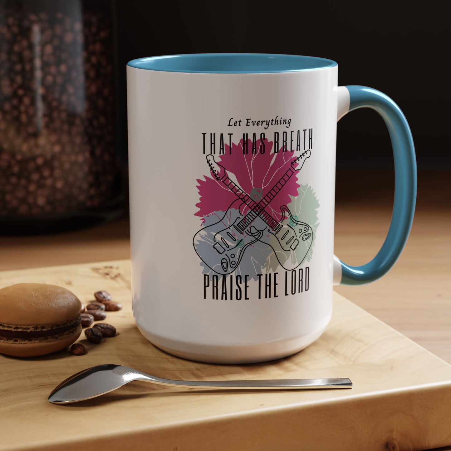 Praise The Lord Christian coffee mug