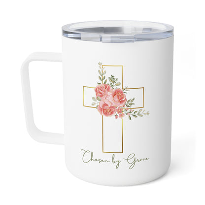 Chosen By Grace Insulated Christian Coffee Mug