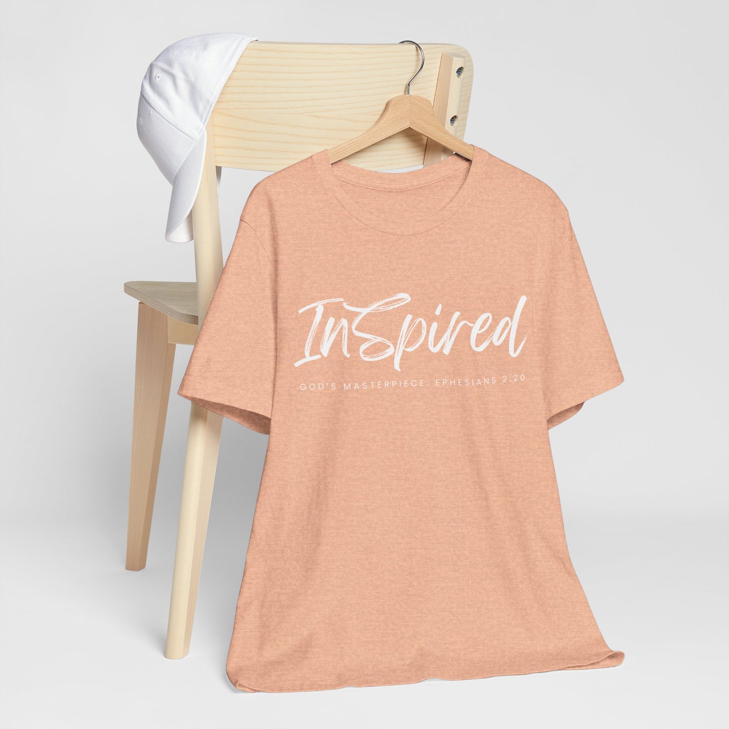 Inspired God's Masterpiece T Shirt Faith-Inspired Apparel for Men and Women Featuring Inspirational Quotes with Religious Graphics Ideal Religious Gift Ideas for Women