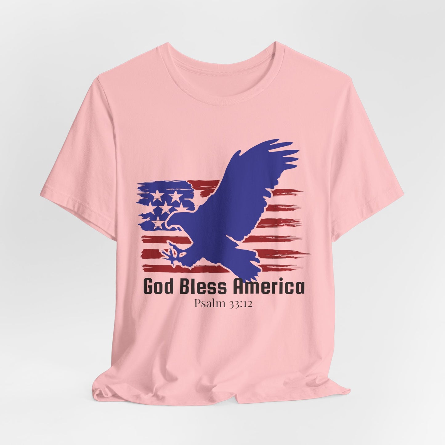 God Bless America USA Christian Tshirt
