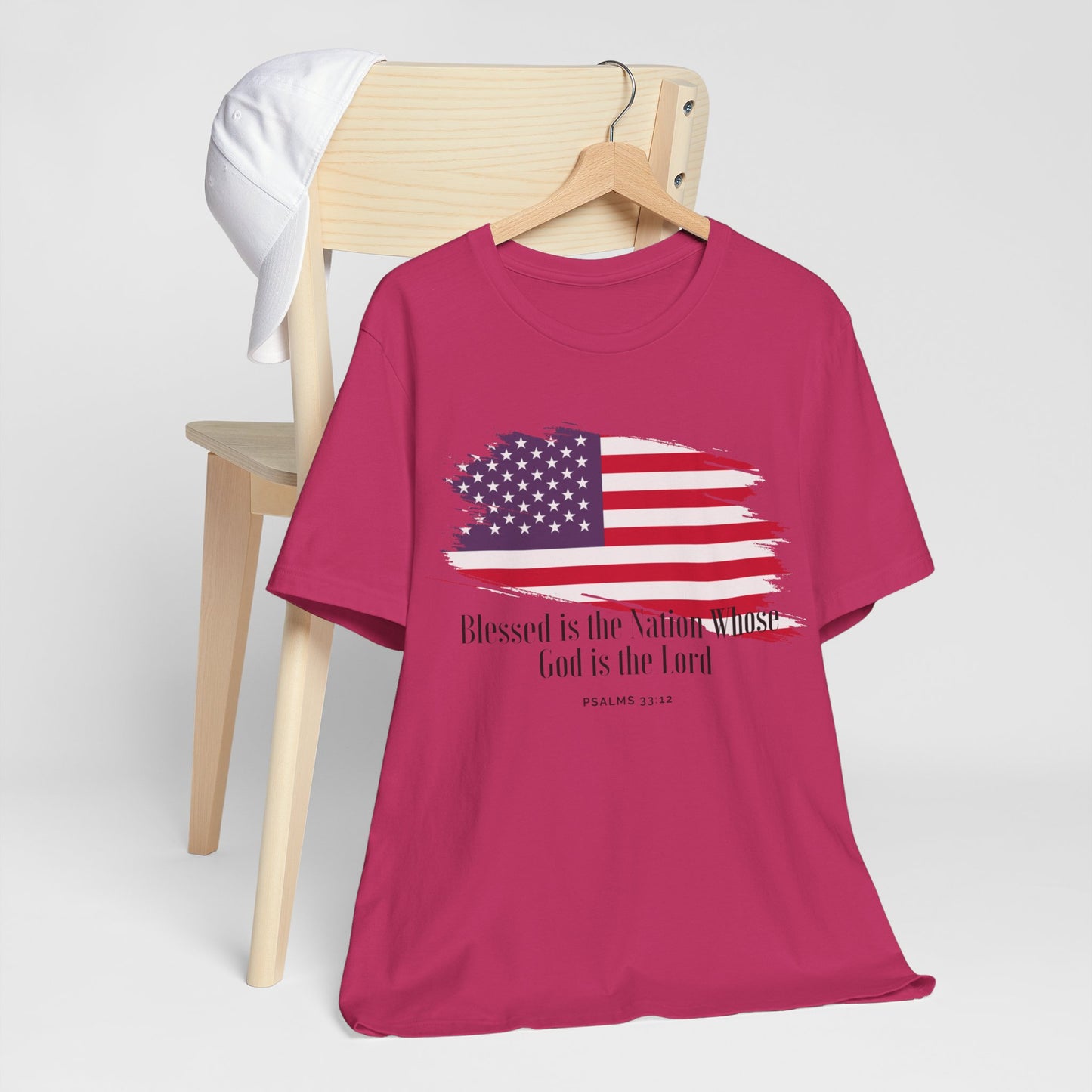 Christian shirts with American flag with Comfortable USA Flag TShirt Ideal Christian Gift Idea for Women.