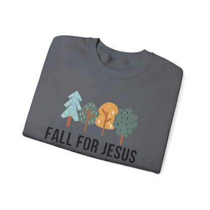 Fall For Jesus Christian Sweatshirt