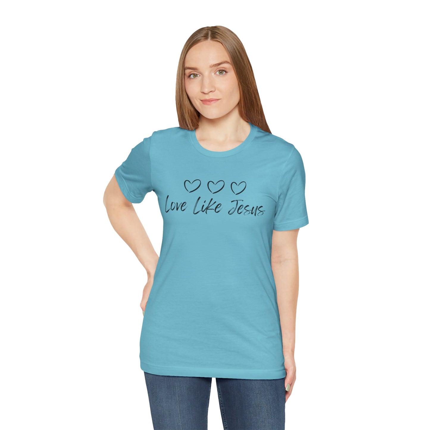 Love Like Jesus Jesus-inspired Shirt for Christian Lifestyle Ideal Christian Gift Ideas for Women