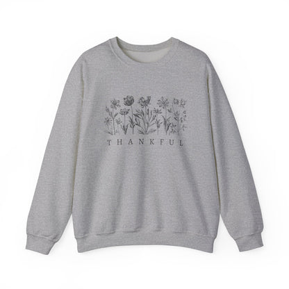 Thankful Sweatshirt Cozy Christian Sweatshirt Inspirational Women Sweatshirt