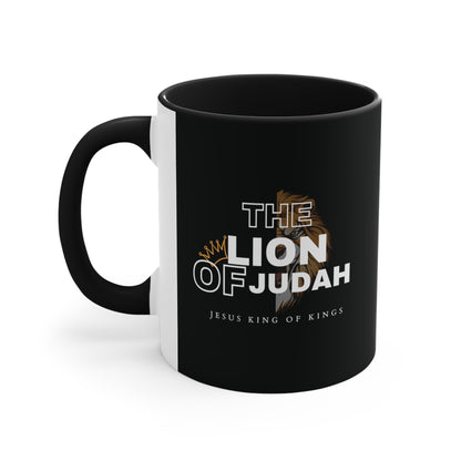 Lion of Judah Christian Inspired Accent Coffee Mug, 11oz