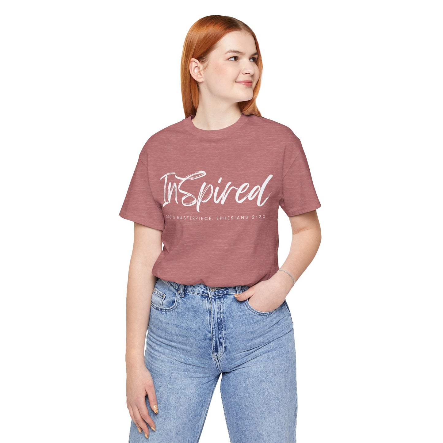 Inspired God's Masterpiece T Shirt Faith-Inspired Apparel for Men and Women Featuring Inspirational Quotes with Religious Graphics Ideal Religious Gift Ideas for Women