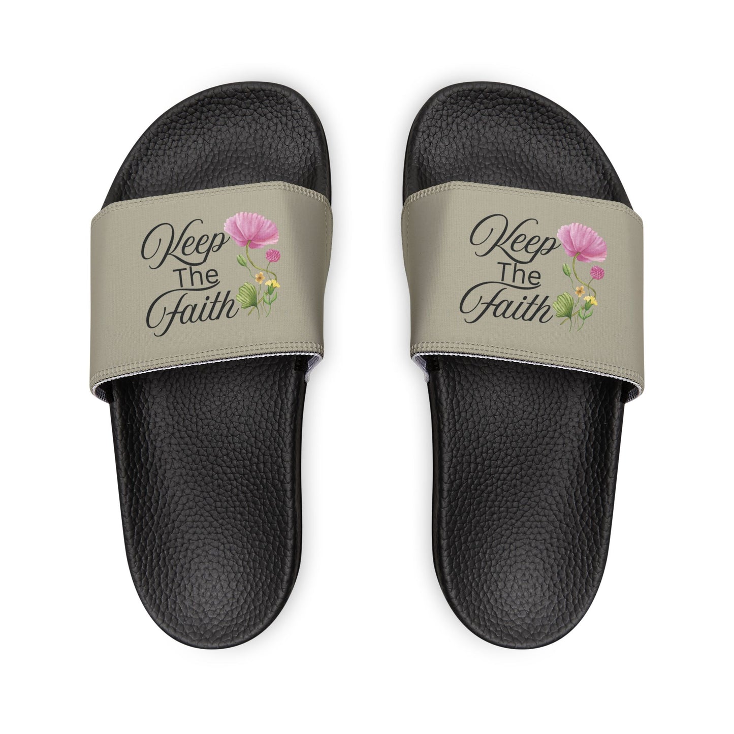 Keep The Faith Christian Women's Removable Strap Sandals