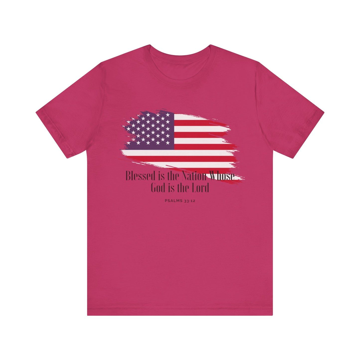 Christian shirts with American flag with Comfortable USA Flag TShirt Ideal Christian Gift Idea for Women.