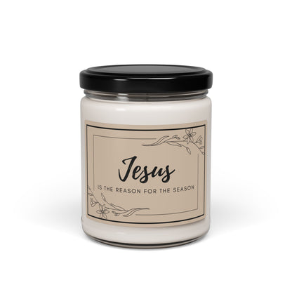 Jesus is the Reason for the Season Christian Scented Candle