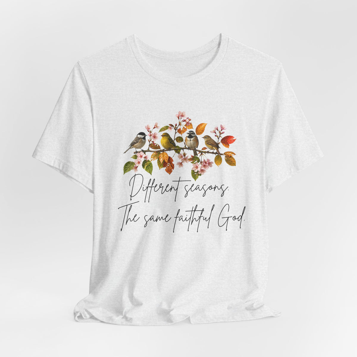 Different Season Same Faithful God| Fall Christian Tshirt