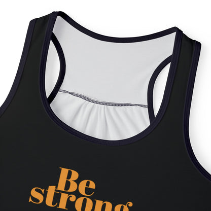 Be Strong and Courageous Tank Top for Christian Women Tank Top for Summer Christian Mom Tank Top with Bible Verse Tank Top Christian Gifts for Women