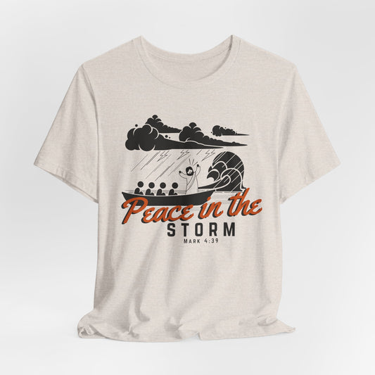 Peace in the Storm Christian Tshirt