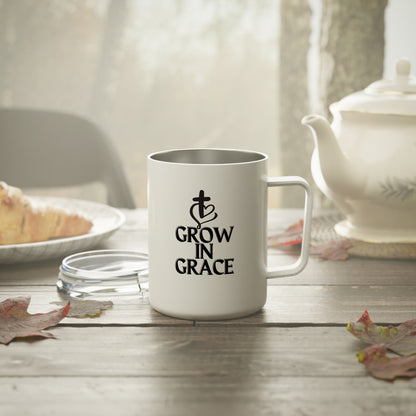Grow in Grace Inspirational Christian Mug