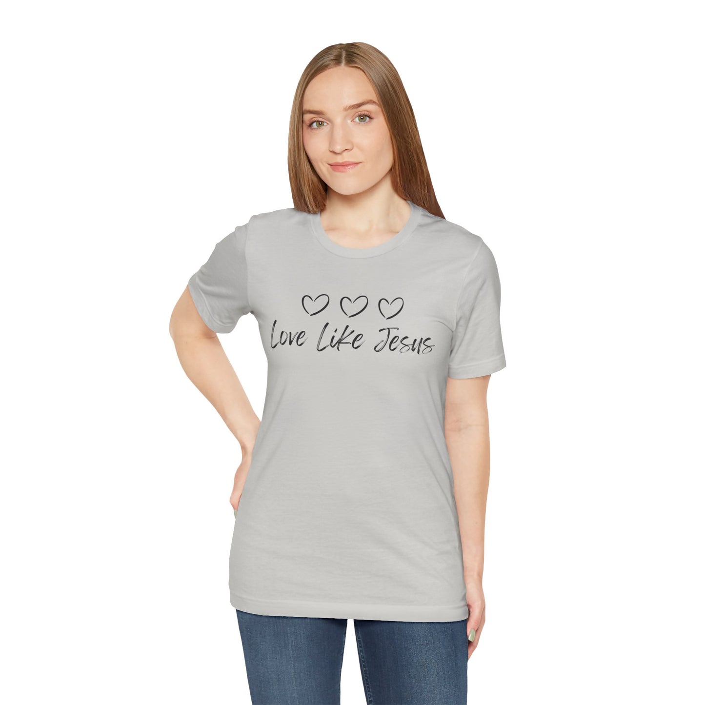 Love Like Jesus Jesus-inspired Shirt for Christian Lifestyle Ideal Christian Gift Ideas for Women