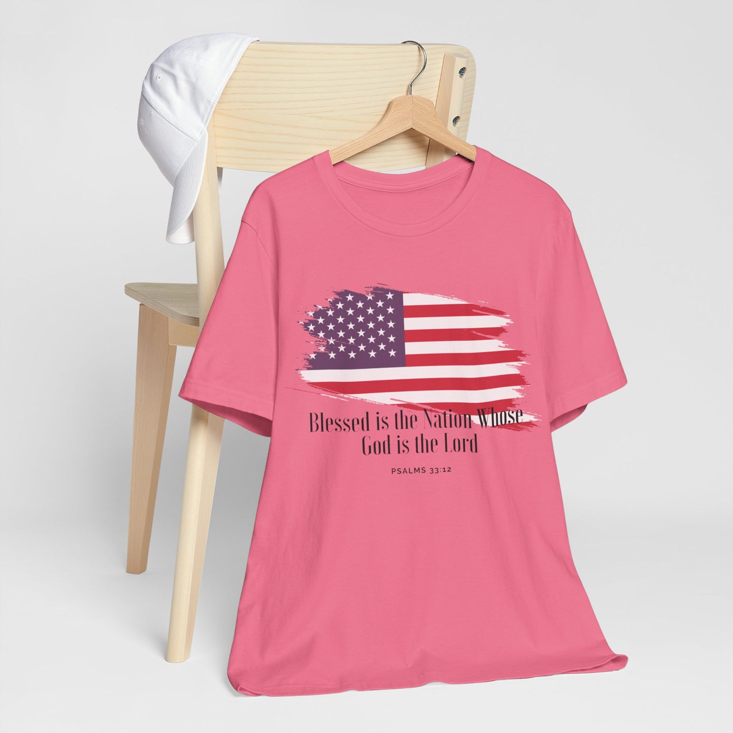 Christian shirts with American flag with Comfortable USA Flag TShirt Ideal Christian Gift Idea for Women.