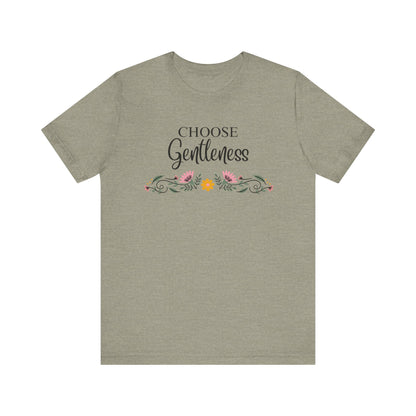 Choose Gentleness Christian Tshirt