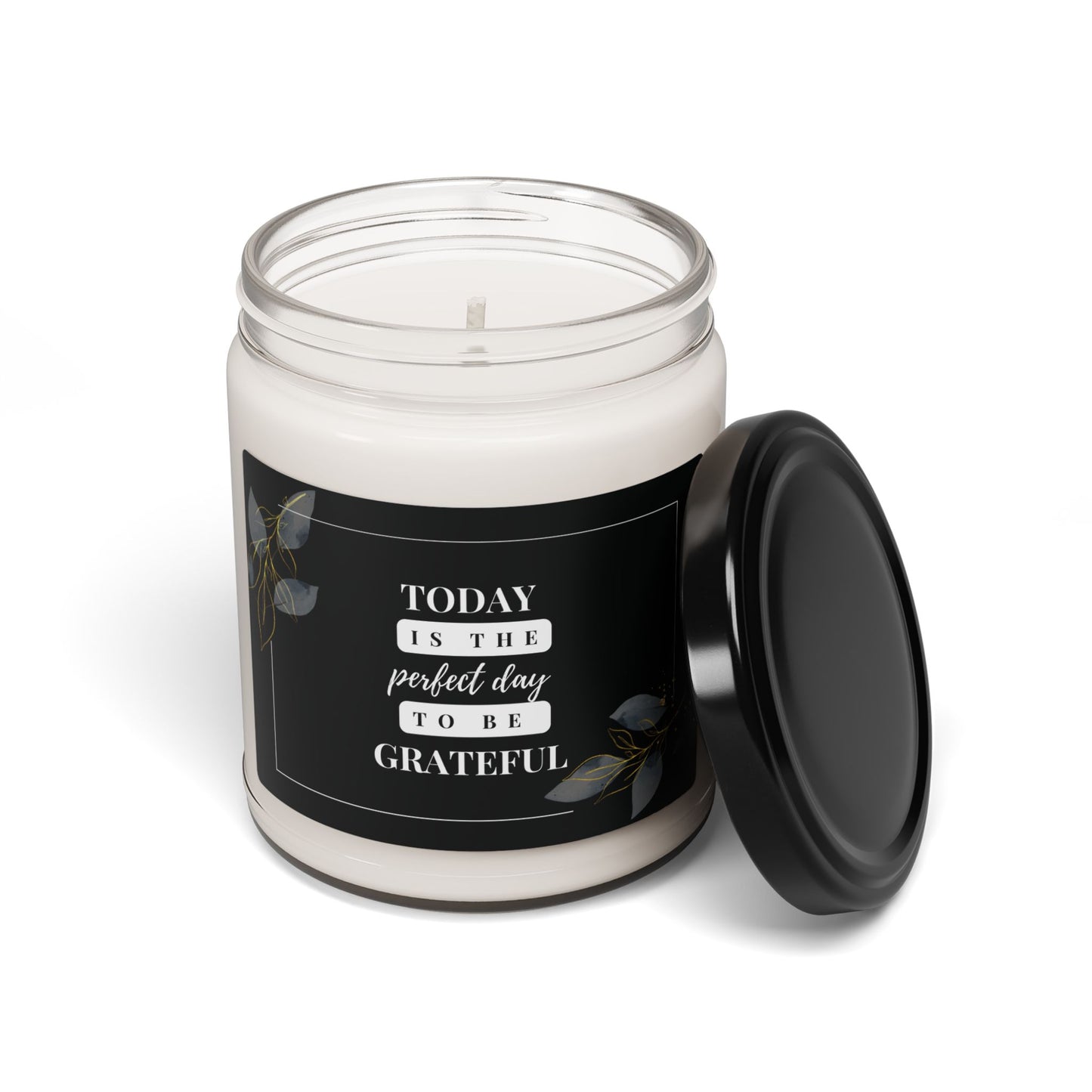 Today is the Perfect Day to Be Grateful Christian Candle