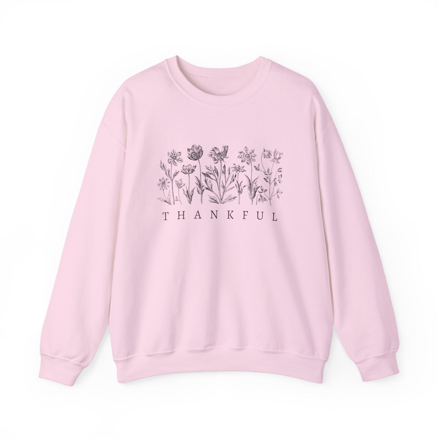 Thankful Sweatshirt Cozy Christian Sweatshirt Inspirational Women Sweatshirt