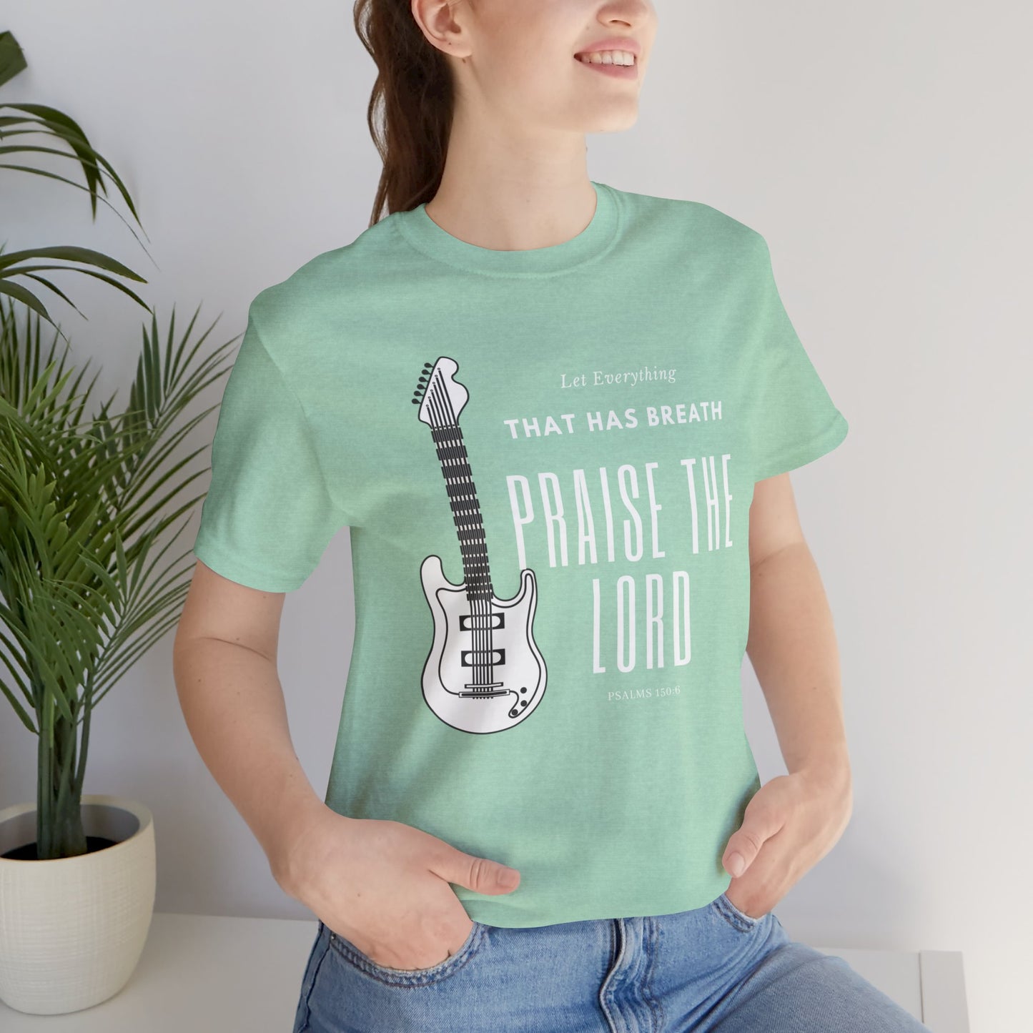 Everything That has Breath Praise the Lord Scripture Wear Faith-Inspired Apparel for Men and Women Featuring Inspirational Quotes from Psalms 150: 6 Bible Verses and Religious Graphics.