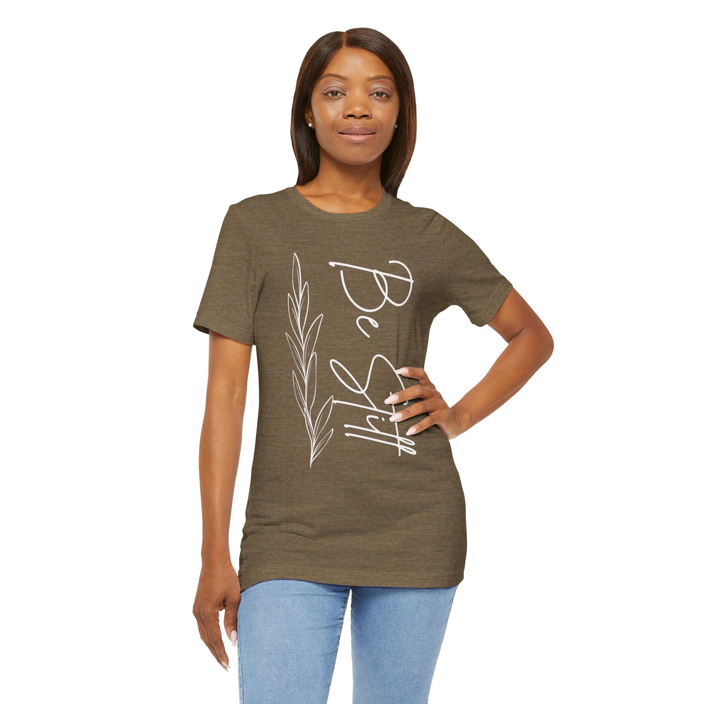 Be Still Scripture Wear Christian T-Shirt with Bible Verse Ideal Christian Gift Ideas for Women