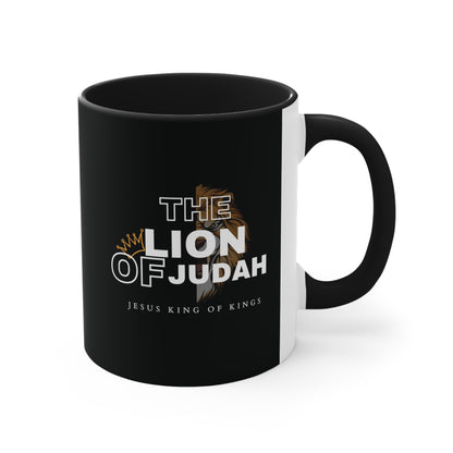 Lion of Judah Christian Inspired Accent Coffee Mug, 11oz