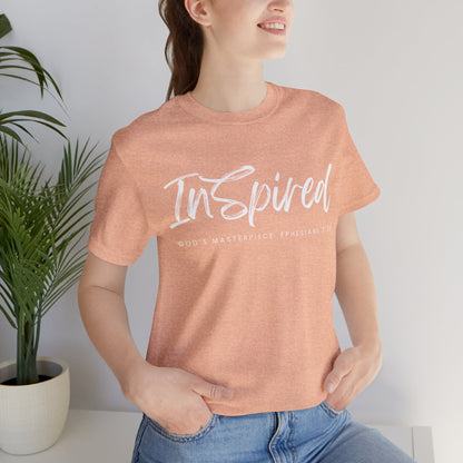 Inspired God's Masterpiece T Shirt Faith-Inspired Apparel for Men and Women Featuring Inspirational Quotes with Religious Graphics Ideal Religious Gift Ideas for Women