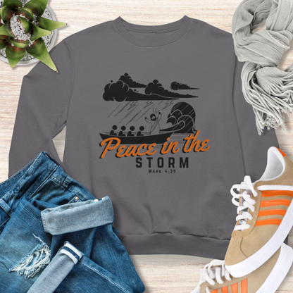 Peace in the Storm Christian Sweatshirt